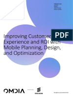 Improving Customer Experience and Roi With Mobile Planning Design and Optimization