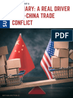 A Real Driver of US CHINA Trade Conflict