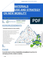 EIT RawMaterials Lighthouse Strategy on New Mobility