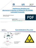 Magnetic Interference Shielding and Mechanical Properties of Al/Steel/Al (ALUARME) Laminated Composite