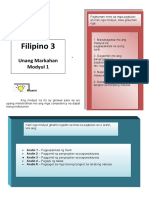 Filipino Module 1 Grade 3