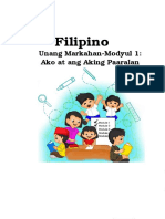 Filipino Module 1 Grade 1