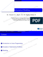 Mathematical Modeling Introduction