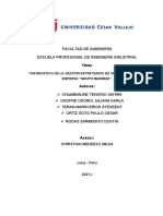 Diagnostico de La Gestion Estrategica de Operaciones en La Empresa "Grupo Marmani