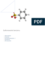 Sulfonowanie Benzenu