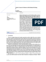 Characteristics of Diabetic Cataract Patients at Siti Rahmah Padang Hospital, 2018-2019