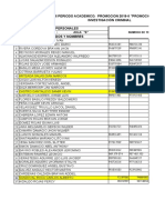 Iii Periodo Academico: Promocion 2019-Ii "Promocion 2021-I" Investigación Criminal Datos Personales Apellidos Y Nombres