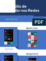 Portifólio de Atuação nas Redes - Vitor Bornéo