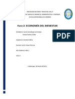 Cuestionario 2 de Economía Pública para El Foro Semana 2