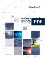 Environmental Test Chambers: Range of Production