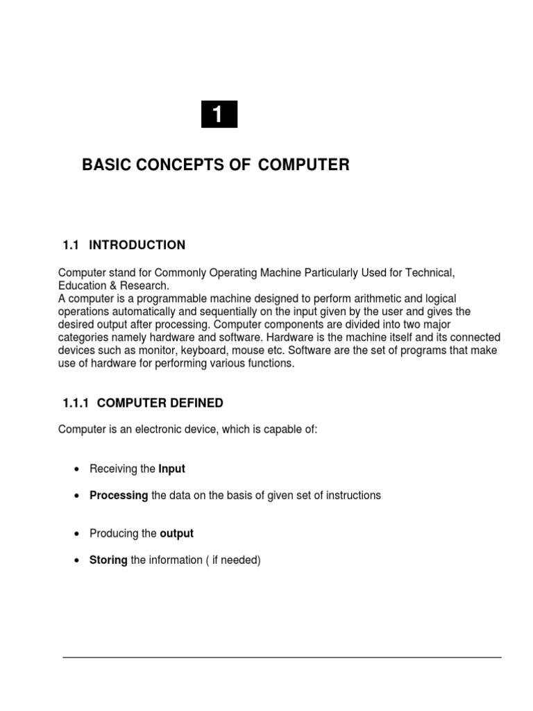 MS Office and Computer Application PDF Computer Data Storage Printer