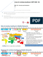 1-Wireless Backhaul For IMT 2020-5G - Overview and Introduction