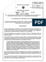 Decreto 593 Del 24 de Abril de 2020