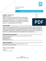 Ficha Técnica Panbio Covid-19 Ag Nasal Rapid Test Ref. 41FK11 Rev.00