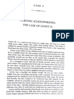 Chronic Schizophrenia: The Case of Lenny D