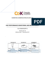 Co-X QHS SOP13 HSE Performance Monitoring and Measurement Rev 02