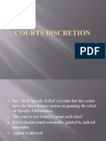 Courts Discretion