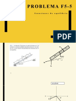 Problema F5-5 ESTATICA