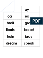 2015 Weekly Spelling Word Wall Cards