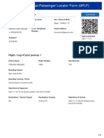EU Digital Passenger Locator Form (DPLF)