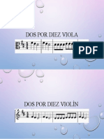 Dos Por Diez Viola y Violin