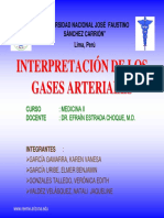 Interpretación Gases Arteriales