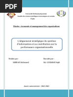 L'alignement Stratégique Des SI (Impression)