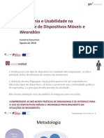 L4 - Ergonomia e Usabilidade Na Interface de Dispositivos Móveis e Wearables