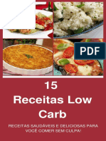 15 Receitas Low Carb