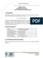 Informe de Avance Tunel - Julio-16