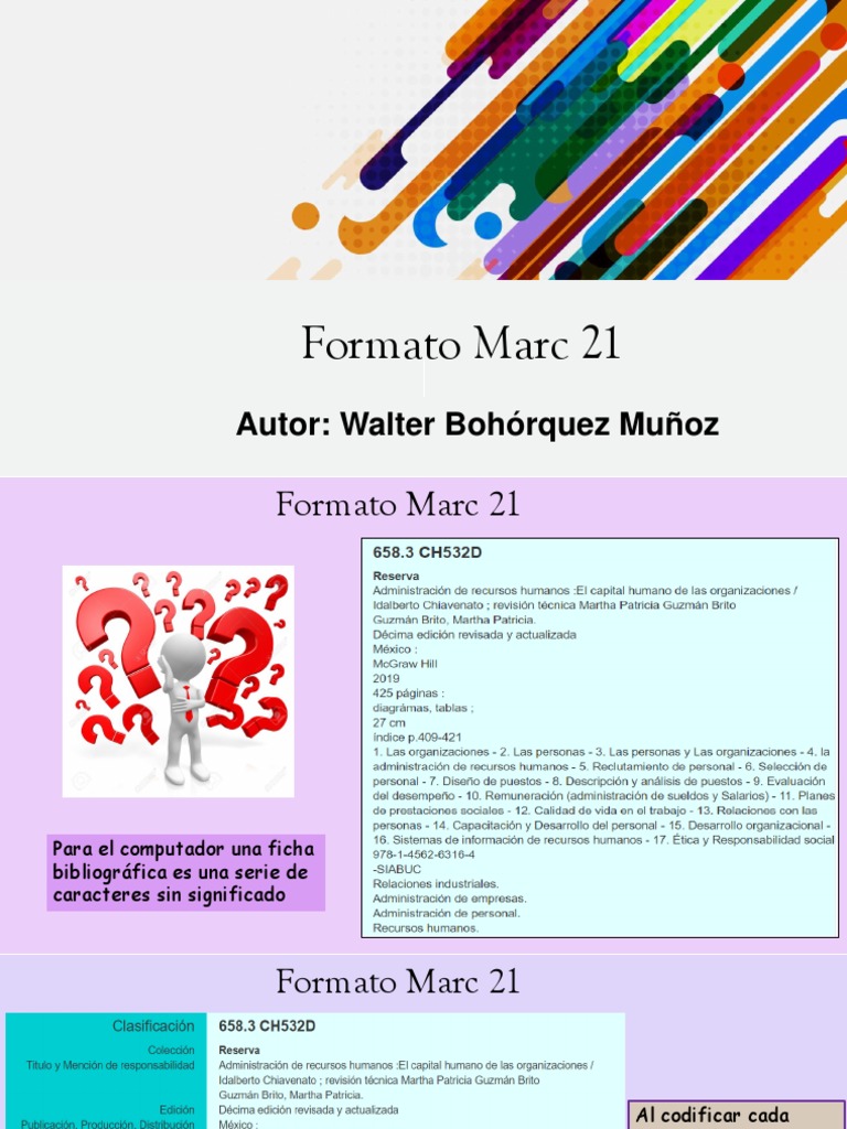 Formato Marc 21 | PDF