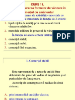 CURS 11. 9.2.2.structurarea Formelor de Vânzare În Comerţul Cu Amănuntul