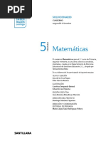 Matematicas Solucionario Segundo Trimestre 5 Primaria Cuaderno