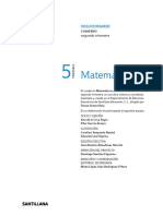 Matematicas Solucionario Segundo Trimestre 5 Primaria Cuaderno