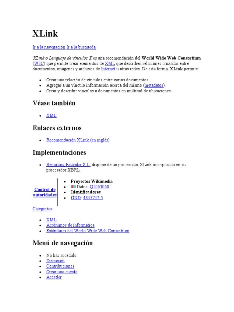 XLink | PDF