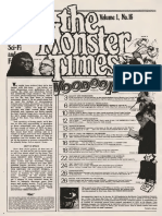 The Monster Times 16 Oct 18 1972