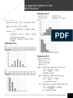 The Normal Approximation To The Binomial Distribution: Skills Check Exercise 10.2