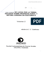 500 Años de Lucha Por La Tierra. Estudios Sobre Propiedad Rural y Reforma Agraria en Guatemala
