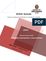 Manual APAC - Solicitantes e Executantes