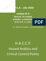 Unidad 8 - HACCP e ISO