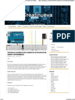 PDF Controlar La Velocidad de Desplazamiento de Un Servo Motor Con Arduino y Un Potenciometro Creatinueva - Compress
