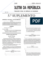 Decreto #42 - 2008 de 4 de Novembro - Altera o Antigo Regulamento AIA de 2004