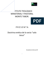 Manual Secta Solo Jesus