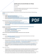Guideprivacy Español | PDF | Internet | Anonimato