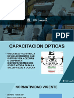 Normatividad y criterios de verificación en ópticas