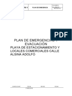 Plan de emergencia playa