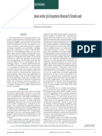 Satellite Networking Integration in The 5G Ecosystem: Research Trends and Open Challenges