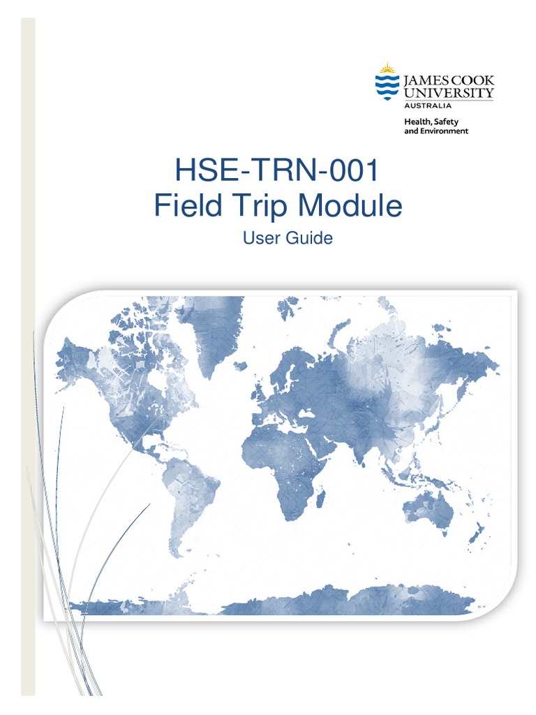 Field Trip Module User Guide | PDF | Icon (Computing) | Risk