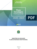 Plano Estrategico Mec 2020 2023