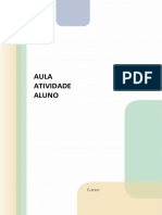 Aula Atividade Aluno